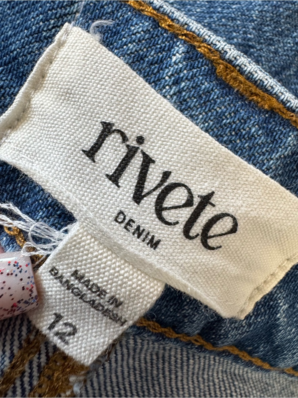Classic Blue Denim Skirt - Casual A-Line Women’s Skirt - Picture 8 of 9